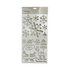 Pochoirs en plastique Snowman Santa 2 Assorti