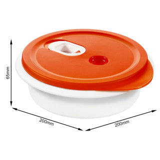 Rotho Rotho Clever Microwaveboard 1L Papaya Red