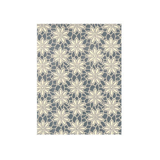 Via chasse tablesail white en dentelle fleur