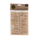 Autres marques Bamboo Pinches à linge 60 pièces