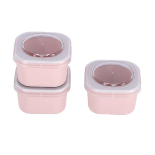 Sunware Sigma Home Boîtes à lunch Ensemble de 3 roses