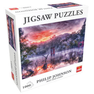 Goliath Puzzle Philip Johnson Mist and Light 1000 pièces