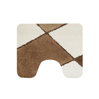 Maison hollandaise Belle tapis de toilette 60 x 50 cm brun