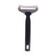 Fromage de base Slicer en acier inoxydable noir