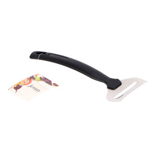 Fromage de base Slicer en acier inoxydable noir