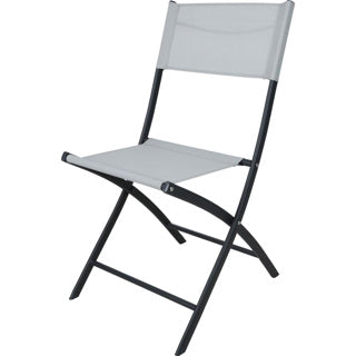 Chaise pliante 43 x 52 x 79 cm blanc