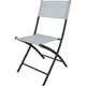 Chaise pliante 43 x 52 x 79 cm blanc