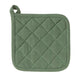 Lin plus de lin et plus de crêpe indid armée verte 20 x 20 cm