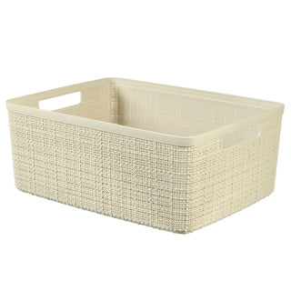 Curver Curver Storage Panier Jute-Look 12L Cr Egrave;
