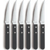 Amefa Amefa Pizza Steak Knife Set 6 pièces noir