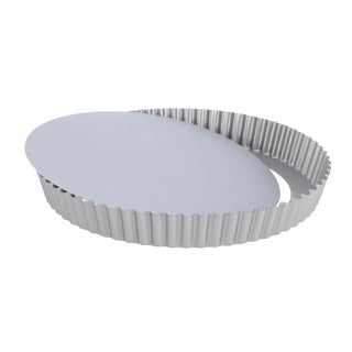 Quiche à l'argent Patisse Vorm avec un sol lâche 28 cm