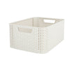 Panier de rangement de style Curver Curver 18L blanc