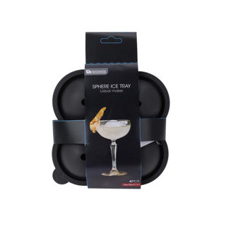 Cube Ice Cube pour 4 boules de glace gris
