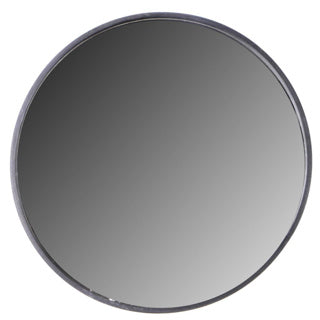 Miroir forme ronde 40 cm noir