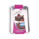 Patisse Patisse Brownie Form 28x18x4 cm argent