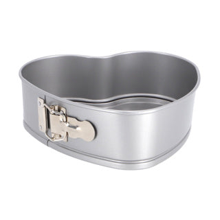 Formulaire de ressort de coeur à top à l'argent 20 cm