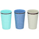 Tasse à boire 400 ml de plastique 3asorti