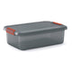 Boîte de rangement Kis K Latch M avec couvercle 28 L transparent