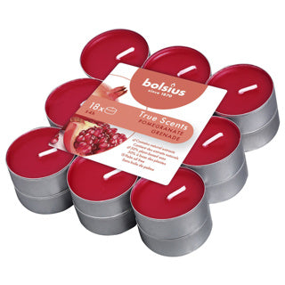 Bolsius Gertheelichten True Scents Pomegranaappel 18 pièces