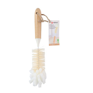 Brosse de bouteille en bambou alpina 30x6 cm