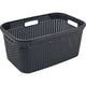 Curver Curver Laundry Basket Style 45 L Anthracite -Colored