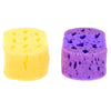 Sponge de bain à vie 2 pièces 3 Assorti