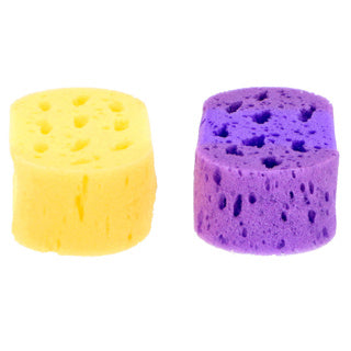 Sponge de bain à vie 2 pièces 3 Assorti
