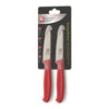 Richardson Sheffield Richardson Sheffield Schilmes 2 pièces en acier inoxydable rouge