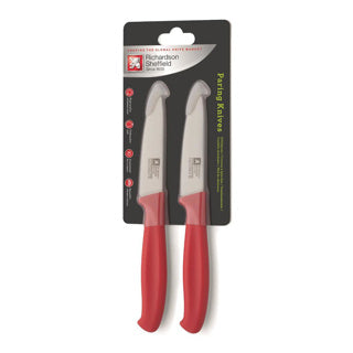 Richardson Sheffield Richardson Sheffield Schilmes 2 pièces en acier inoxydable rouge