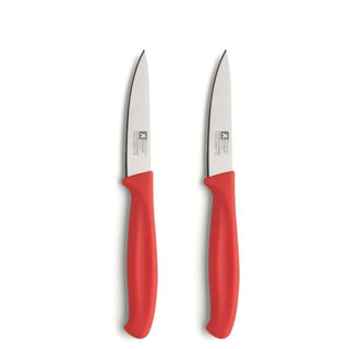Richardson Sheffield Richardson Sheffield Schilmes 2 pièces en acier inoxydable rouge
