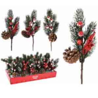 Bouche de Noël 22 cm 3 conception d'assorti
