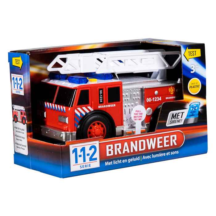 112 RESCUE RATERS FIRE-BRIGADE avec lumière et son