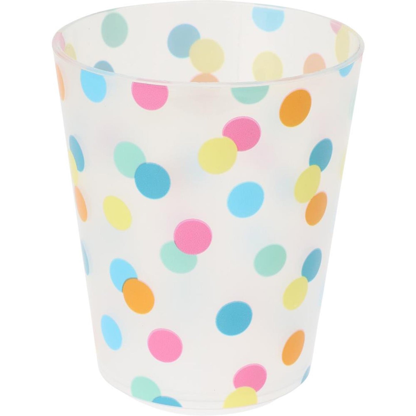Excellent ensemble de gobelets pour articles ménagers, confettis en plastique, 4 pièces