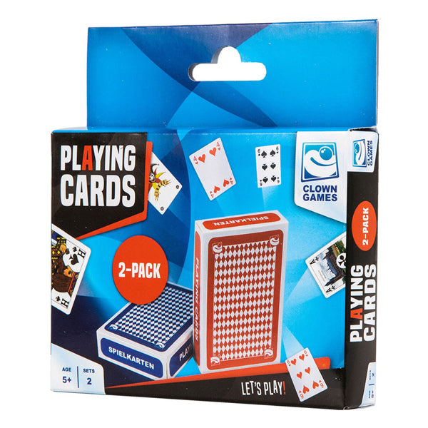Jeux de clown jeu de cartes à jouer 2 pièces