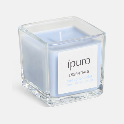 Bougie parfumée Ipuro champs de coton 125gr.