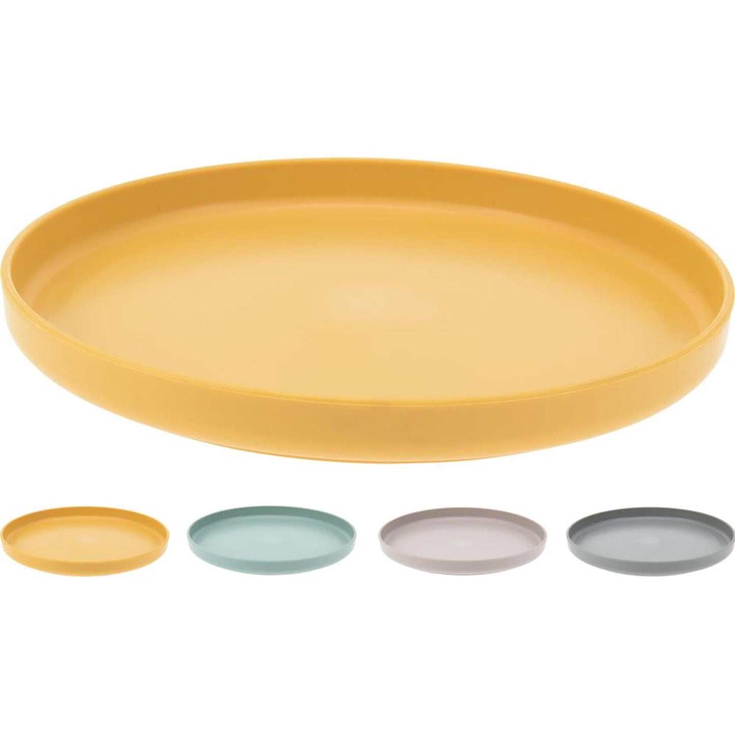 Assiette Excellent Houseware en plastique recyclé ø19,5cm