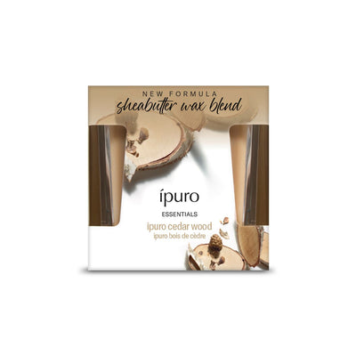 Bougie parfumée Ipuro bois de cèdre 125gr.