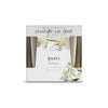 Bougie parfumée Ipuro lys blanc 125gr.