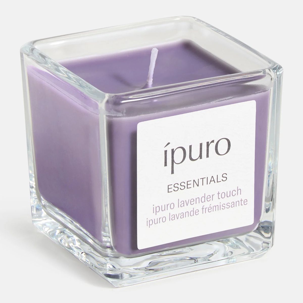 Bougie parfumée Ipuro touche lavande 125gr.