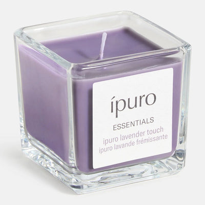 Bougie parfumée Ipuro touche lavande 125gr.