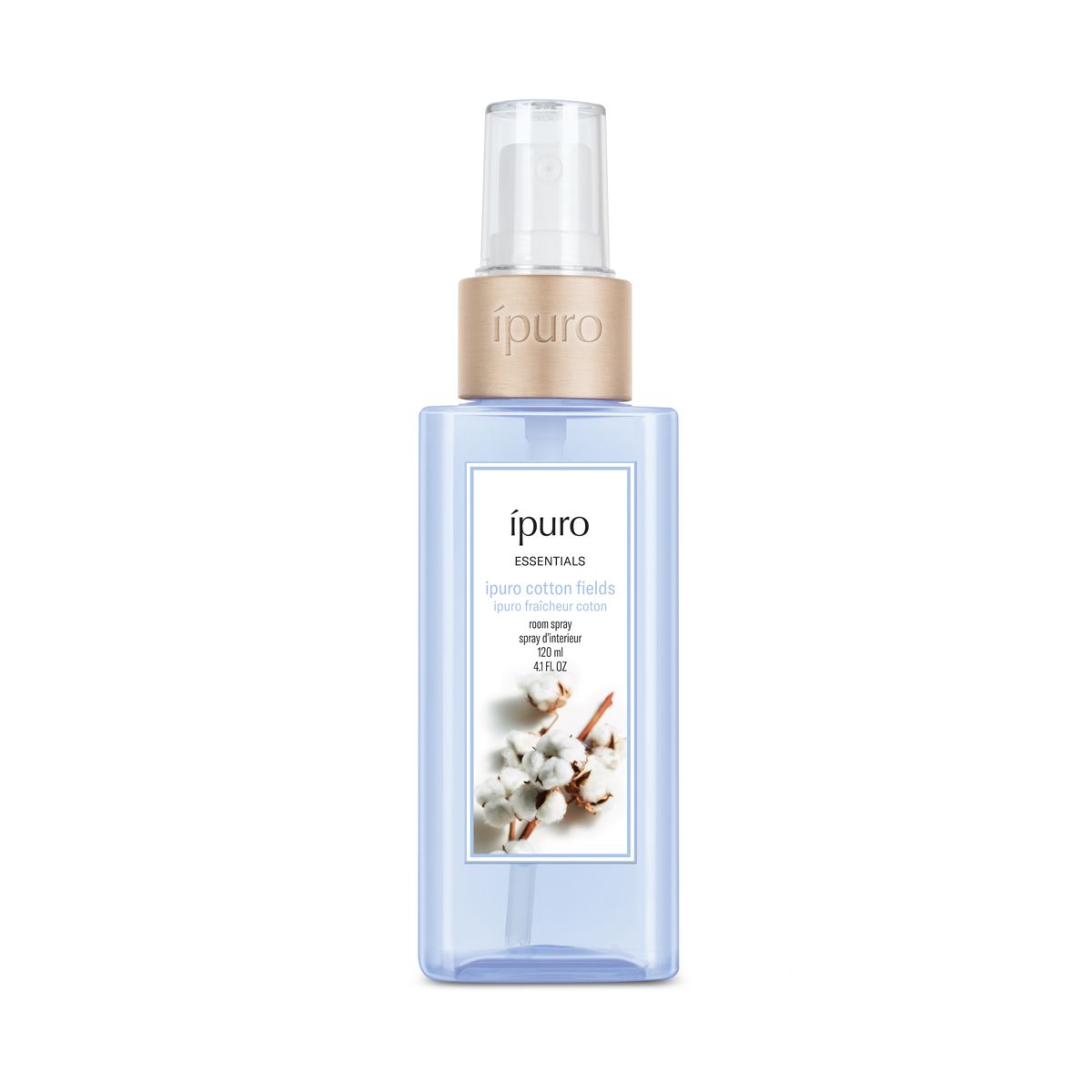 Spray d'ambiance champs de coton Ipuro 120ml