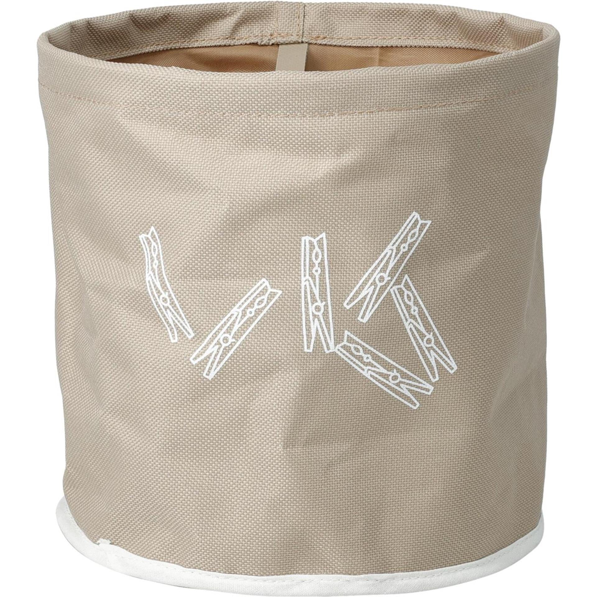 Panier à pinces à linge avec 24 pinces à linge