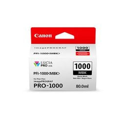 Cartouche d'encre Canon PFI-1000 MBK noir mat