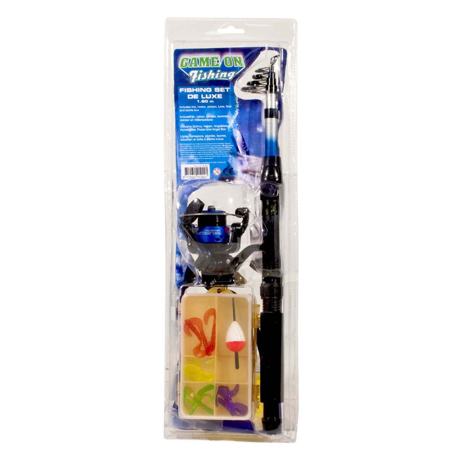Jeu sur la pêche Tele Werphengel avec accessoires, 2,10m