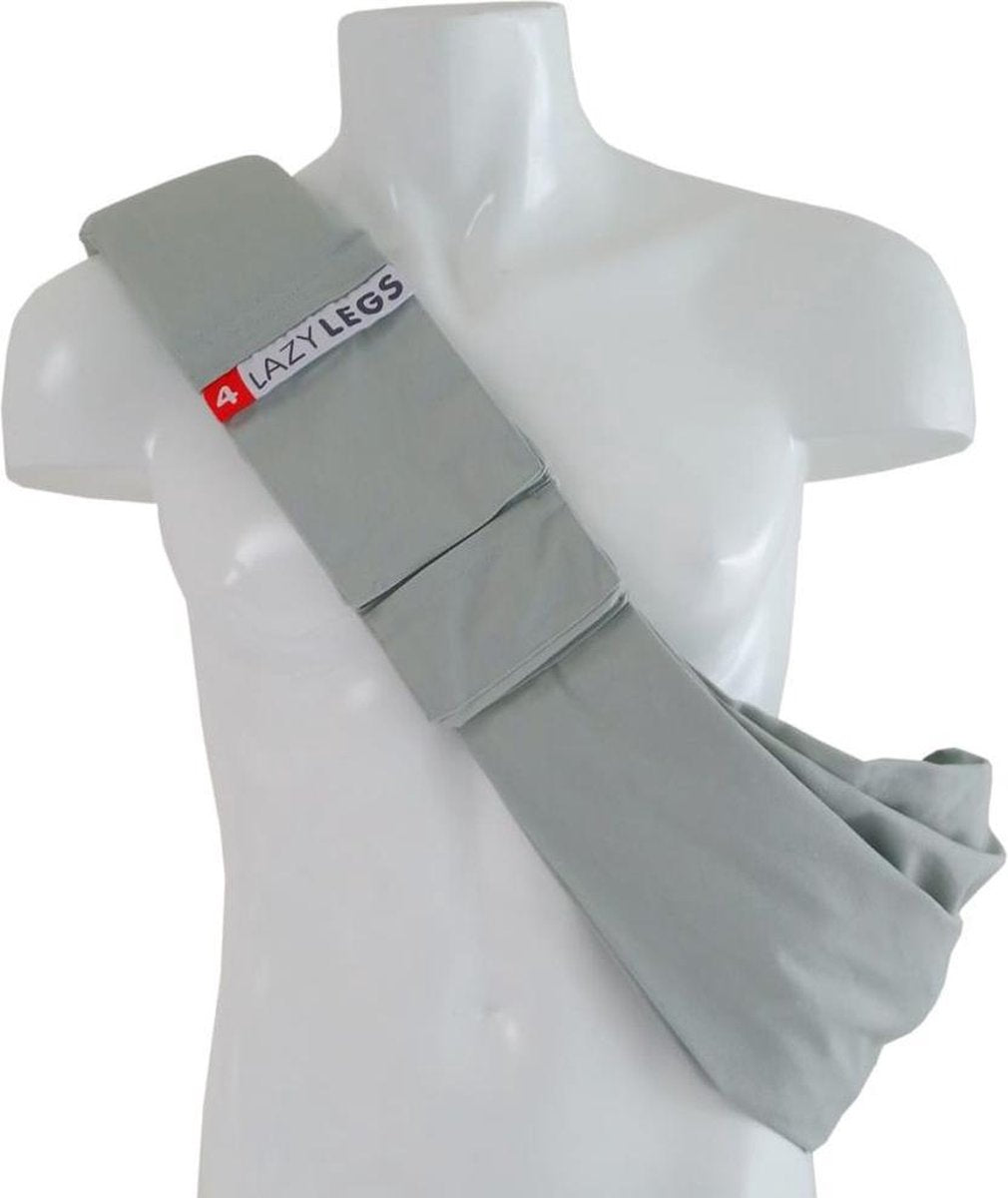 Porte-bébé 4lazylegs - gris - pour chiens jusqu'à 7 kg