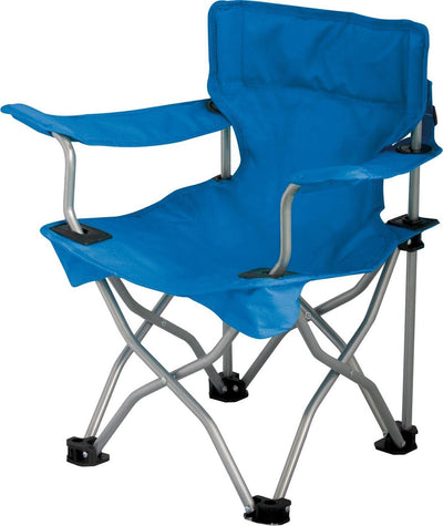 Chaise de camping eurotrail Ardeche Junior 34 x 27 cm en acier bleu