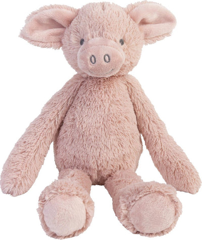 Happy horse cochon perry peluche 38cm - rose - peluche bébé