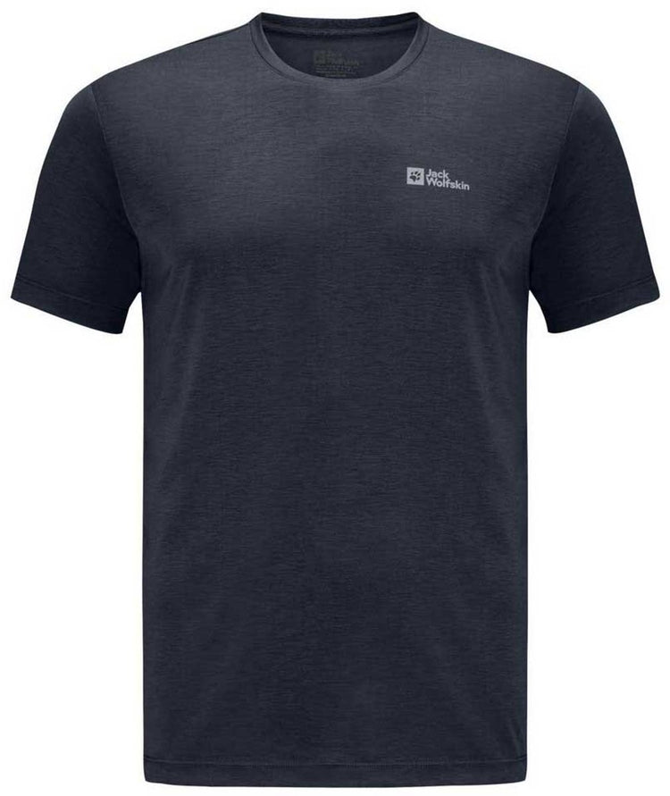 T-shirt homme Jack wolfskin vonnan s s t m - ciel de minuit