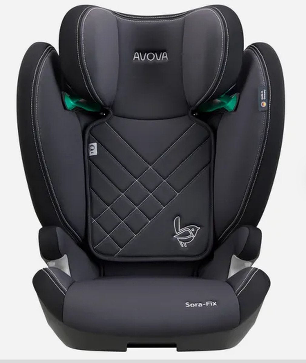 Siège auto Avova sora-fix - i-size - gris et noir (100-150cm)
