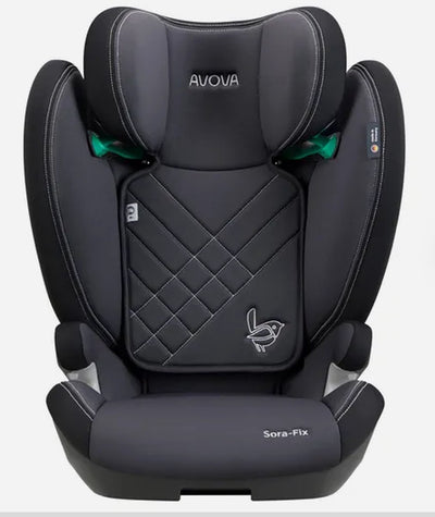 Siège auto Avova sora-fix - i-size - gris et noir (100-150cm)